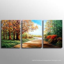 Wall Art Canvas Abstract Oil Painting for Hotel